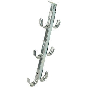 WJHTHD-6JH32DBL J Hook Tree, 6x 2″ J Hook, 3 Tier, Double-Sided