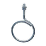 WBR4T200NUT 2″ Bridle Ring with 1/4-20 Thread, 1.5″ Stem, Pre-Installed Nut