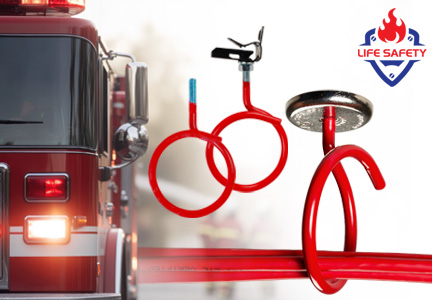 Built for life‑safety pathways, the WBR Series Red Bridle Rings deliver dependable fire‑alarm cable support